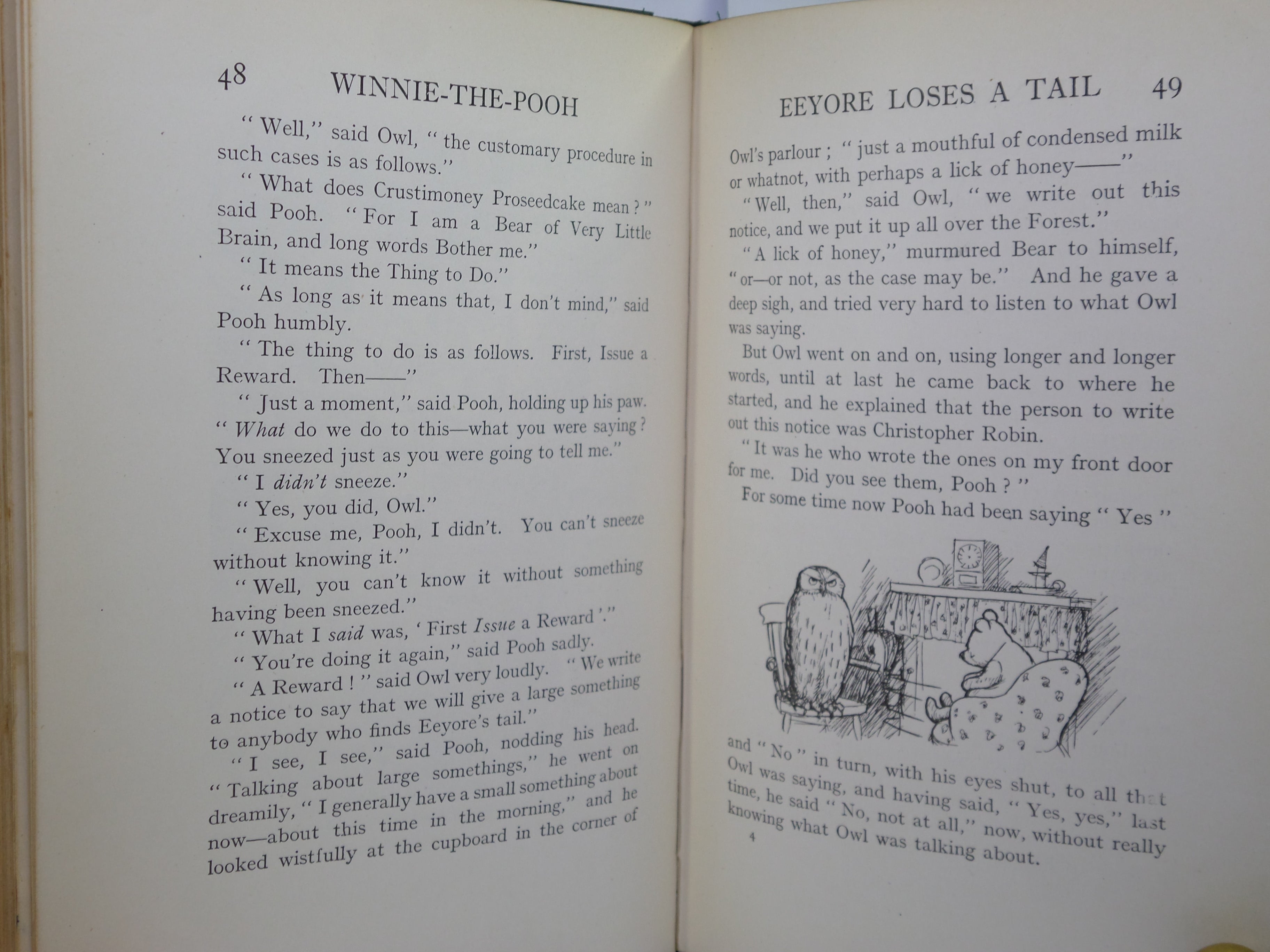 WINNIE-THE-POOH BY A. A. MILNE 1926 FIRST EDITION