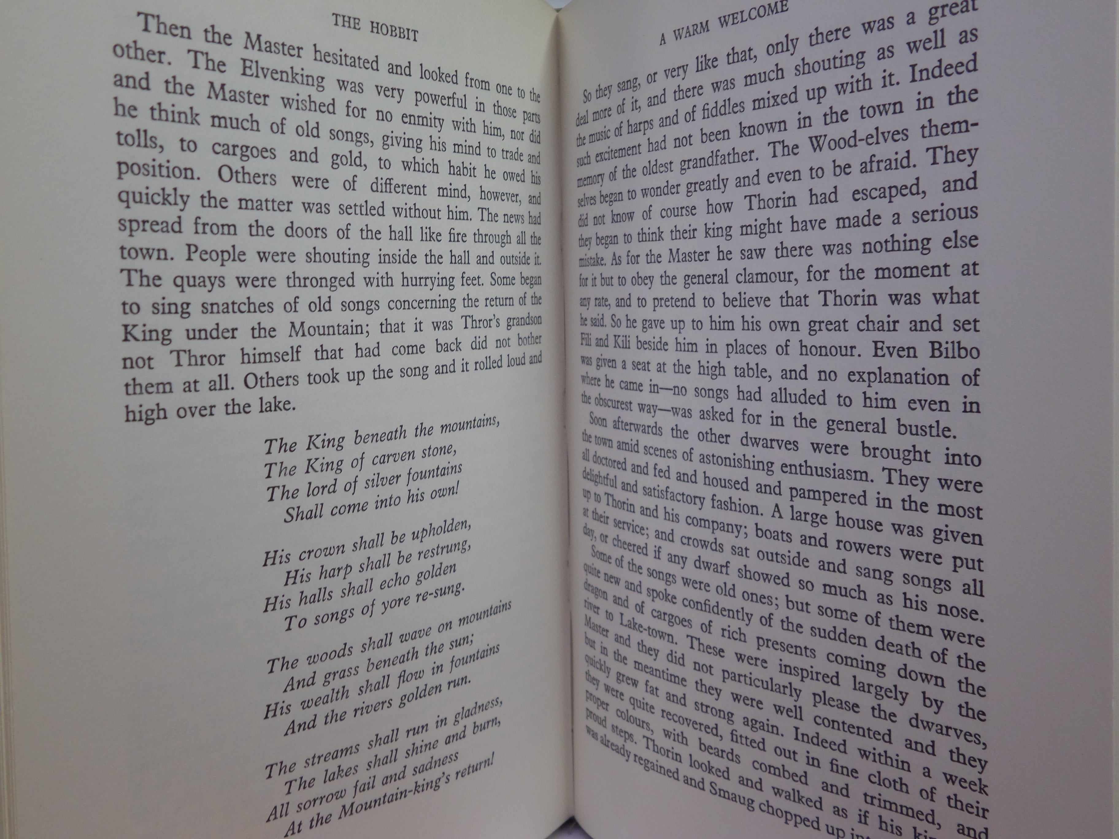 THE HOBBIT BY J.R.R. TOLKIEN 1970