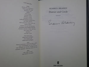 DISTRICT AND CIRCLE BY SEAMUS HEANEY 2006 SIGNED BY AUTHOR