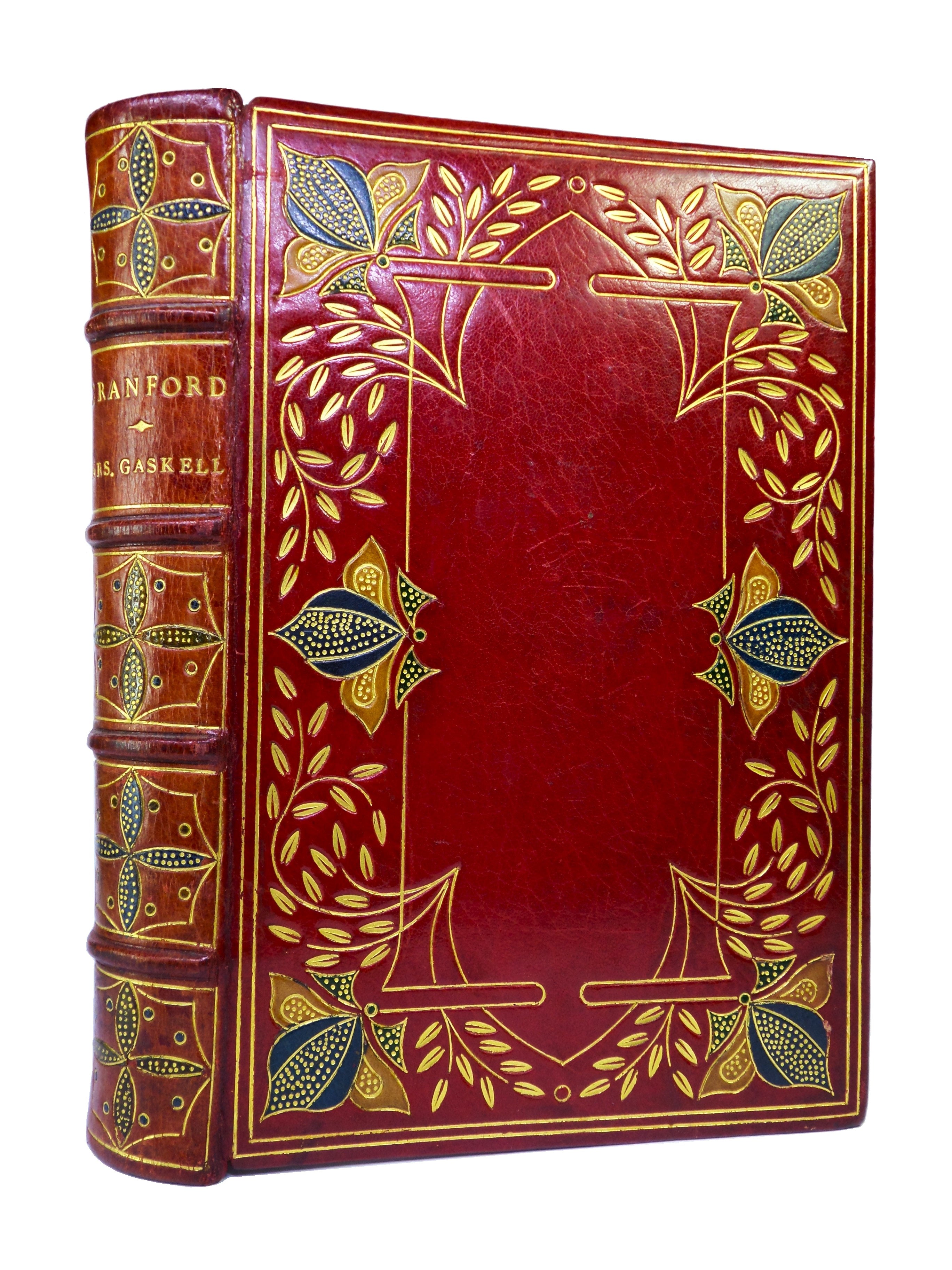 CRANFORD BY ELIZABETH GASKELL 1894 FINE BINDING BY SYD A HOWE