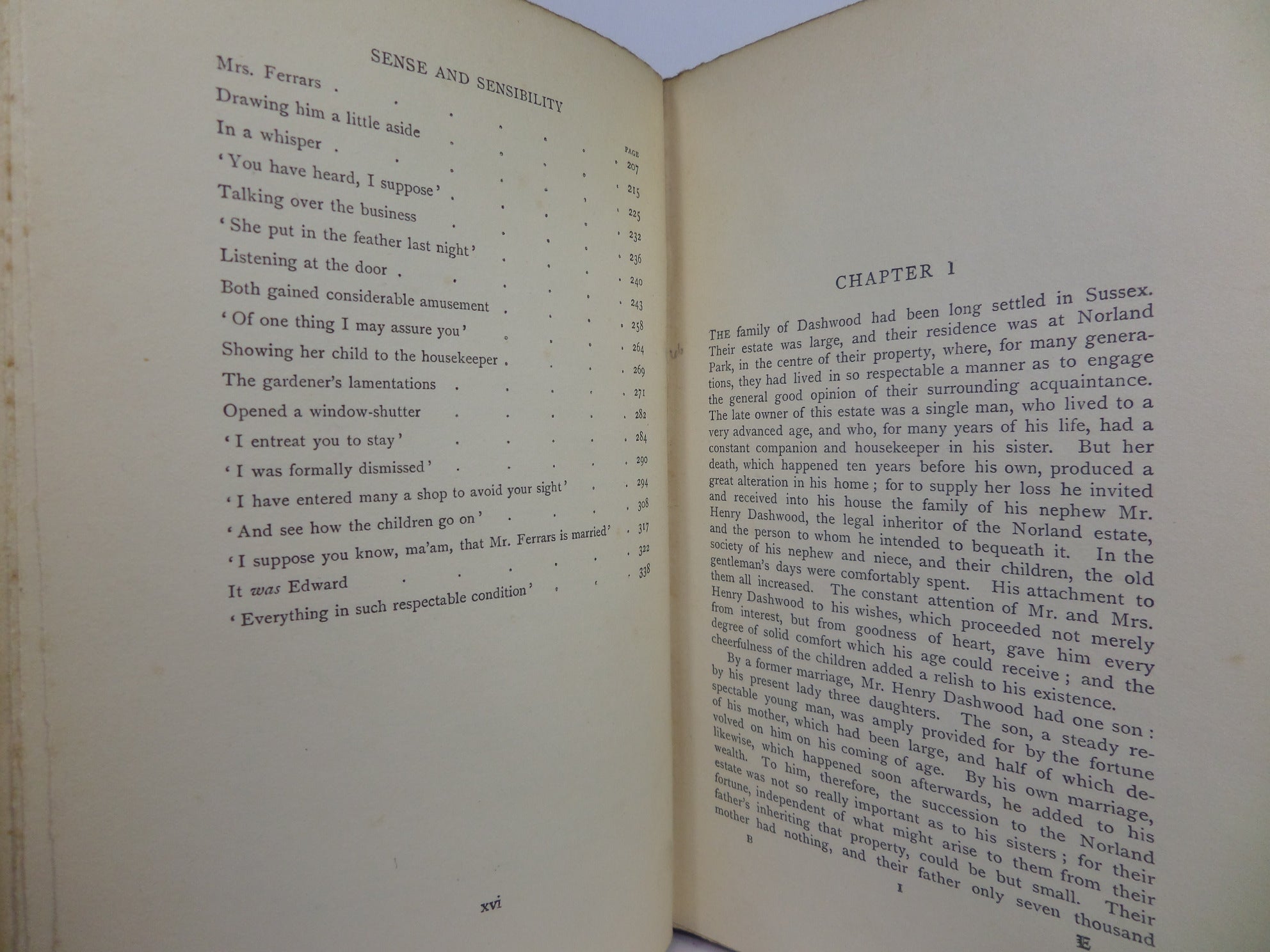 SENSE AND SENSIBILITY BY JANE AUSTEN 1909 ILLUSTRATED BY HUGH THOMSON