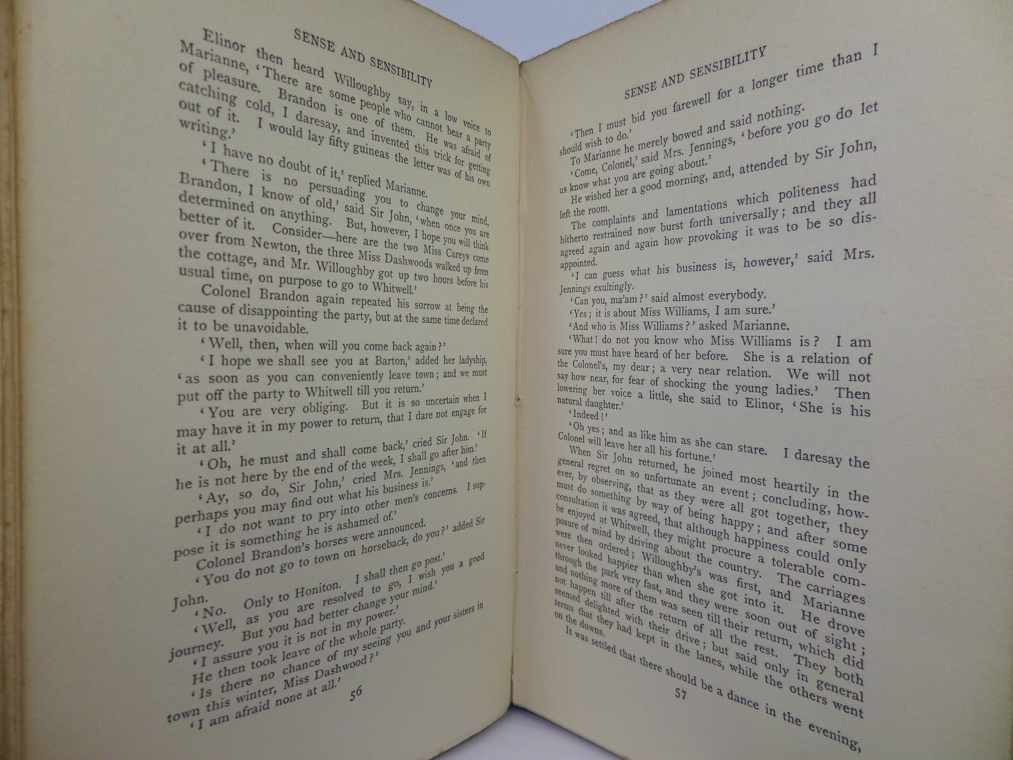 SENSE AND SENSIBILITY BY JANE AUSTEN 1909 ILLUSTRATED BY HUGH THOMSON