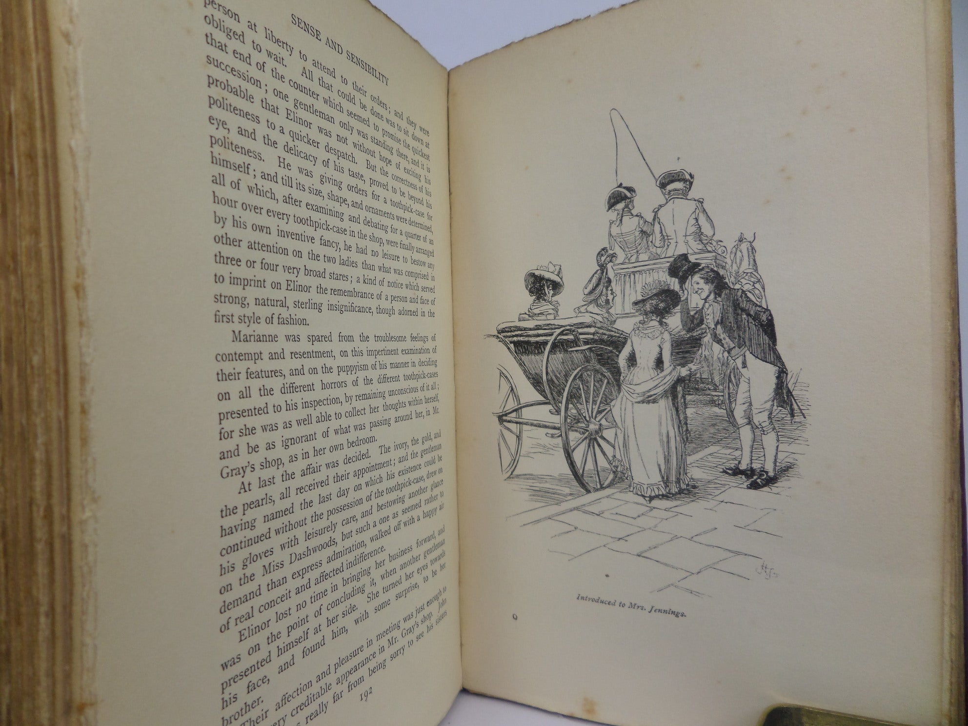 SENSE AND SENSIBILITY BY JANE AUSTEN 1909 ILLUSTRATED BY HUGH THOMSON