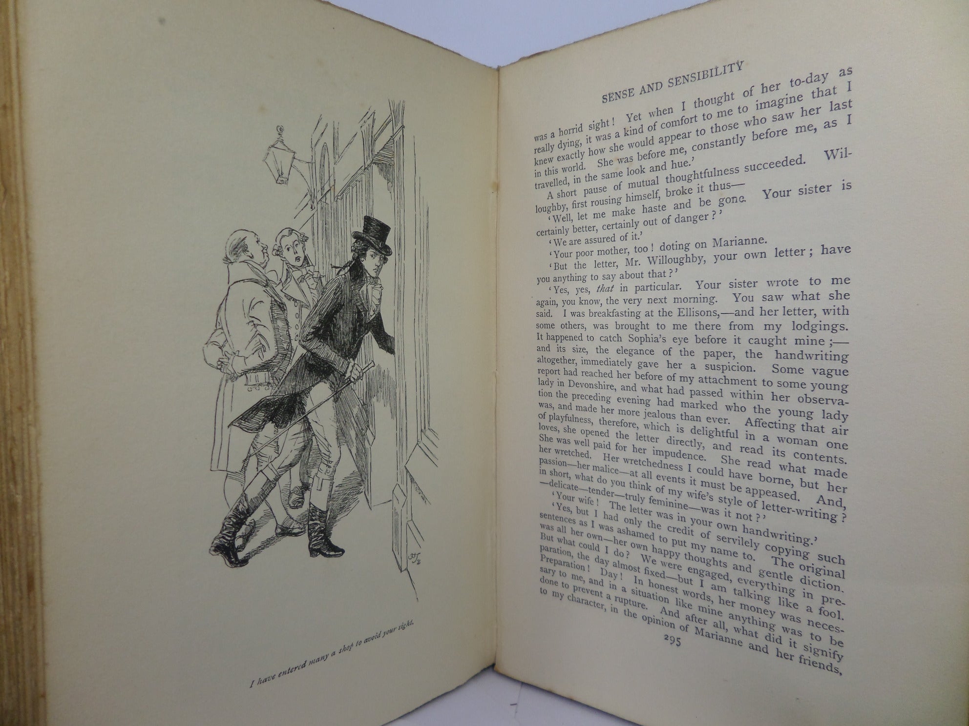 SENSE AND SENSIBILITY BY JANE AUSTEN 1909 ILLUSTRATED BY HUGH THOMSON