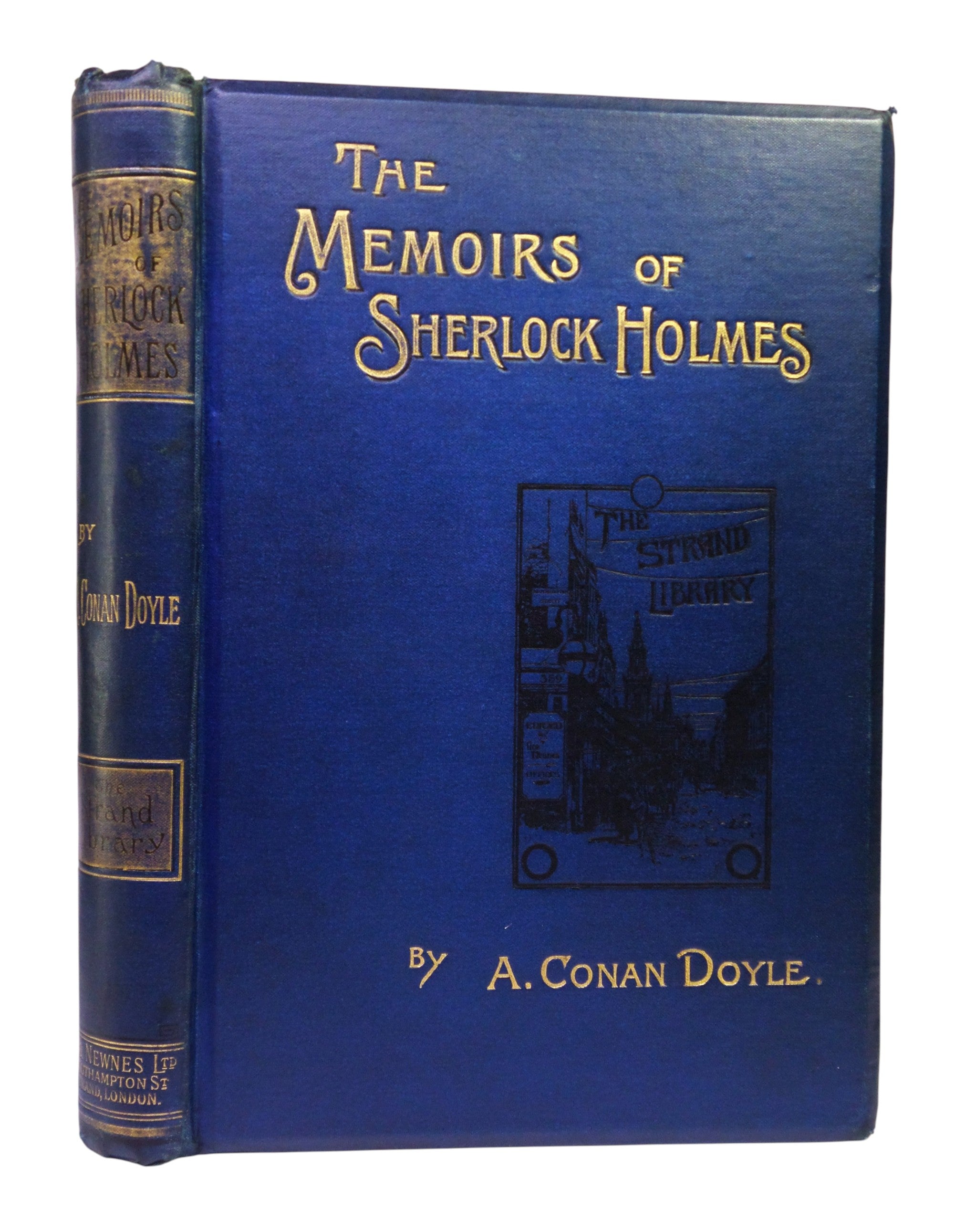THE MEMOIRS OF SHERLOCK HOLMES BY ARTHUR CONAN DOYLE 1894 FIRST EDITION