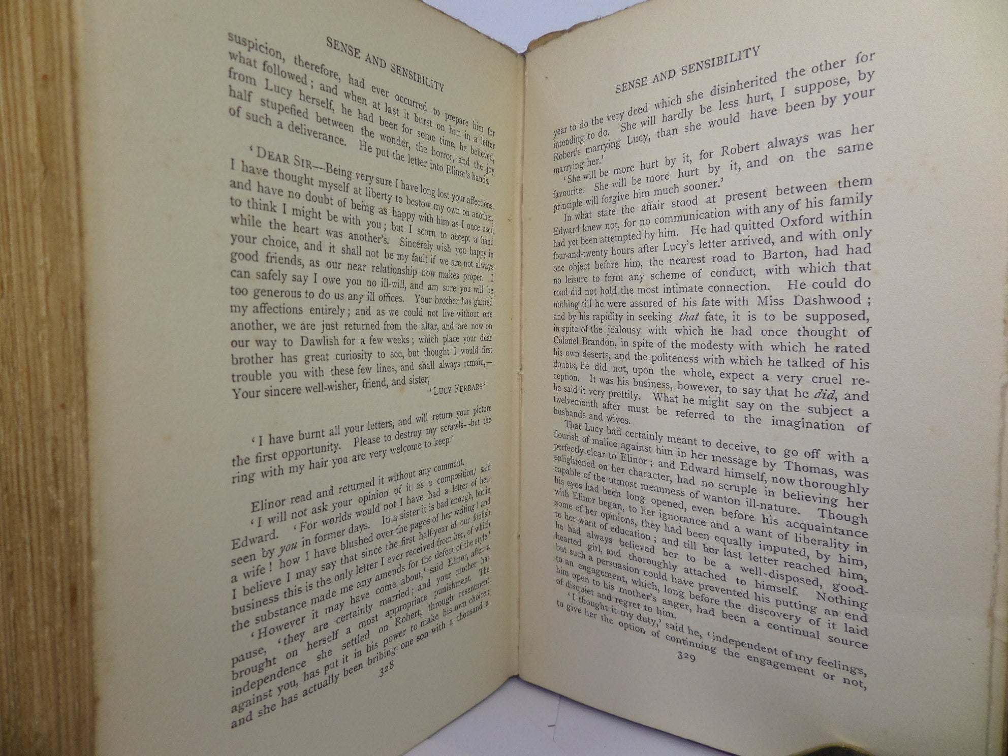 SENSE AND SENSIBILITY BY JANE AUSTEN 1909 ILLUSTRATED BY HUGH THOMSON