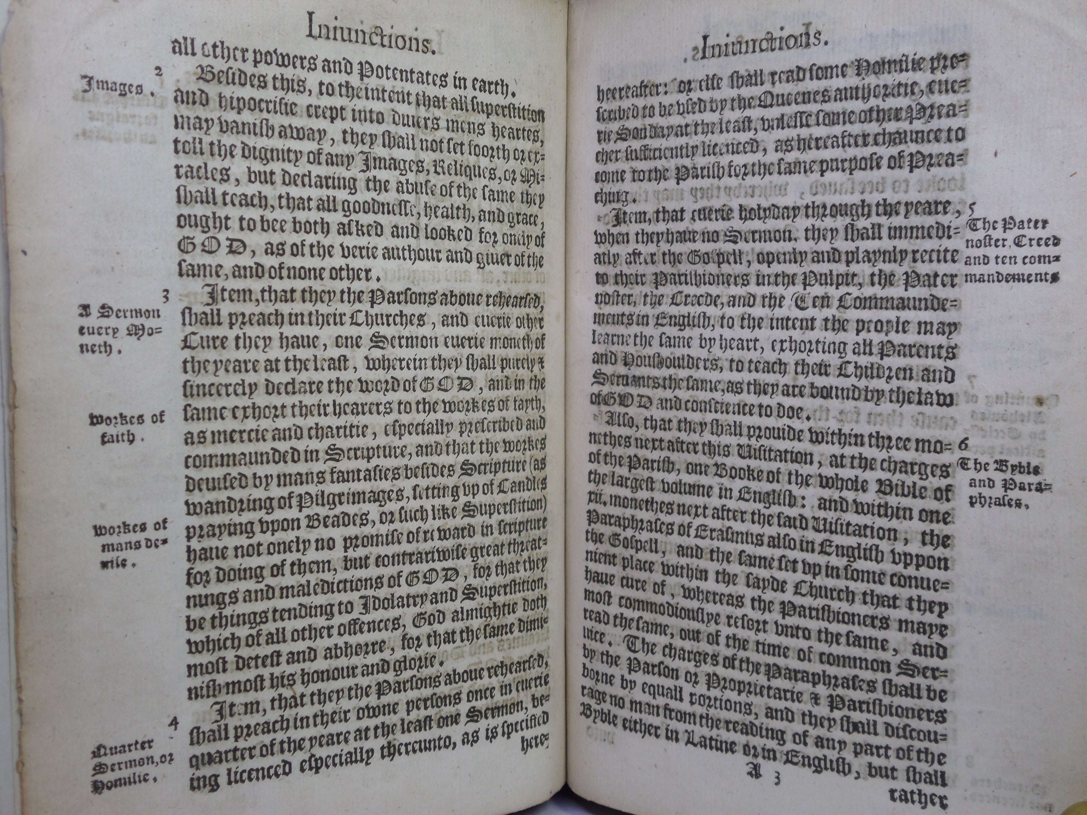 RARE SAMMELBAND 17TH CENTURY RELIGIOUS WORKS, ECCLESIASTICAL ARTICLES, ORDERS...
