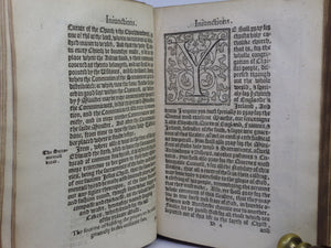 RARE SAMMELBAND 17TH CENTURY RELIGIOUS WORKS, ECCLESIASTICAL ARTICLES, ORDERS...