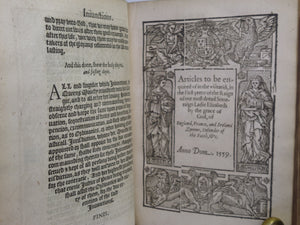 RARE SAMMELBAND 17TH CENTURY RELIGIOUS WORKS, ECCLESIASTICAL ARTICLES, ORDERS...