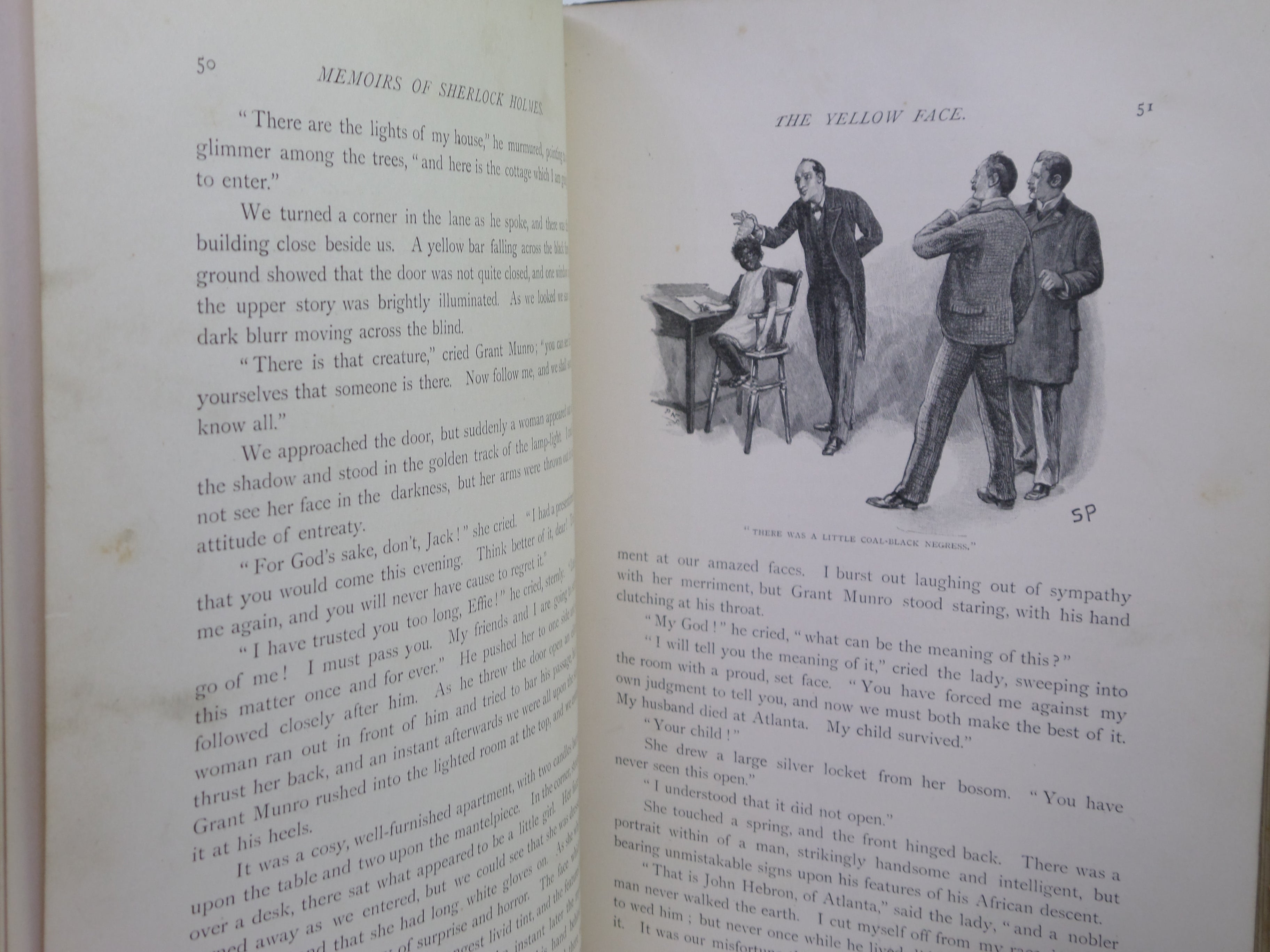THE MEMOIRS OF SHERLOCK HOLMES BY ARTHUR CONAN DOYLE 1894 FIRST EDITION