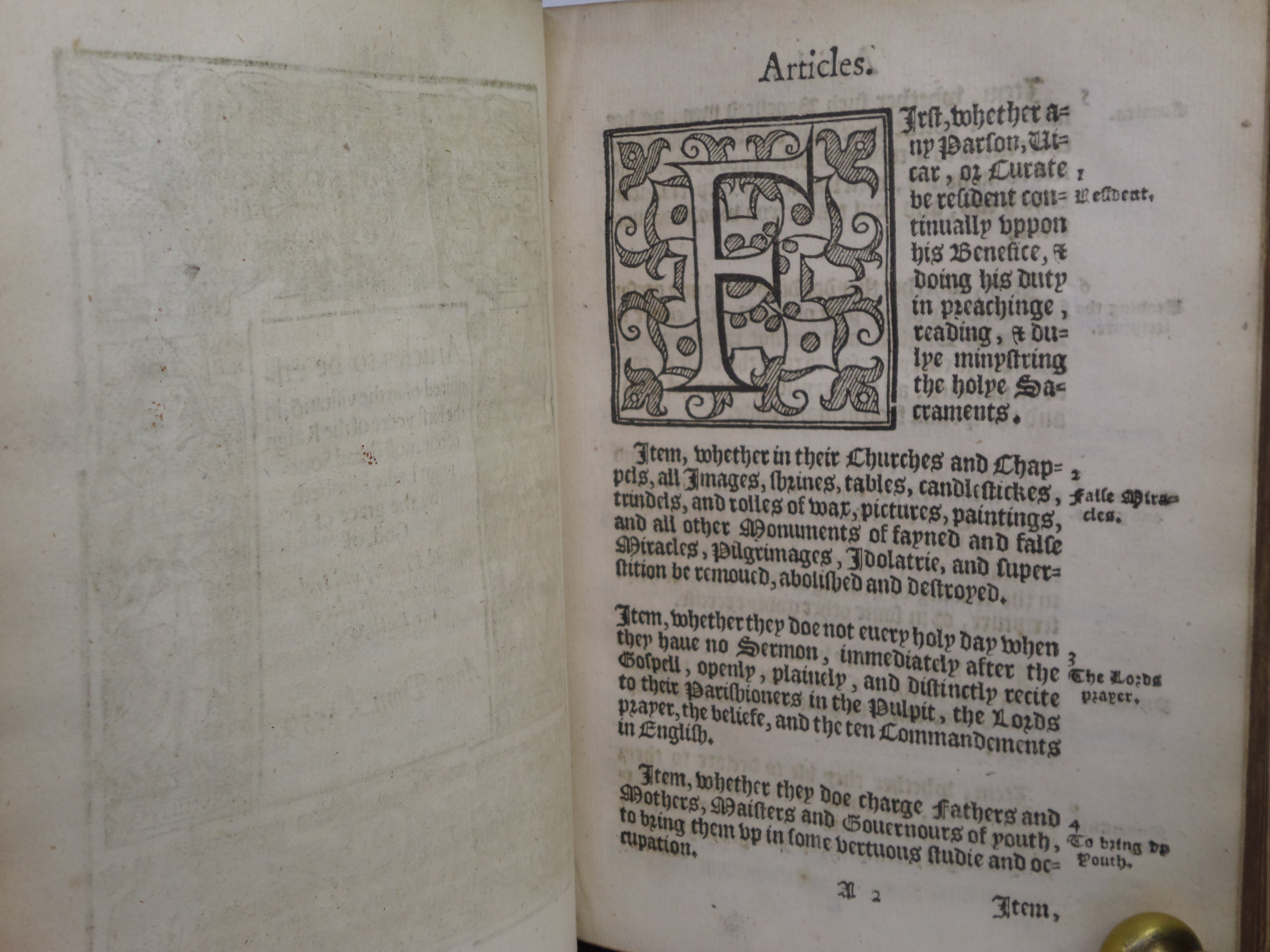 RARE SAMMELBAND 17TH CENTURY RELIGIOUS WORKS, ECCLESIASTICAL ARTICLES, ORDERS...