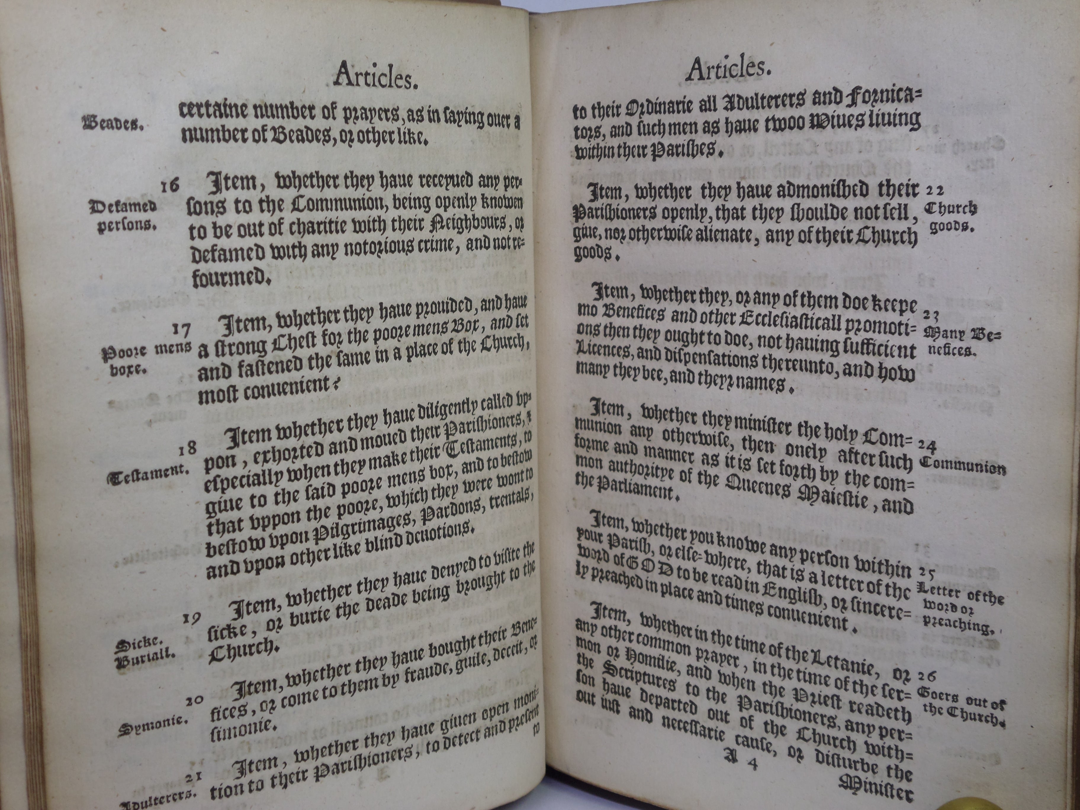 RARE SAMMELBAND 17TH CENTURY RELIGIOUS WORKS, ECCLESIASTICAL ARTICLES, ORDERS...