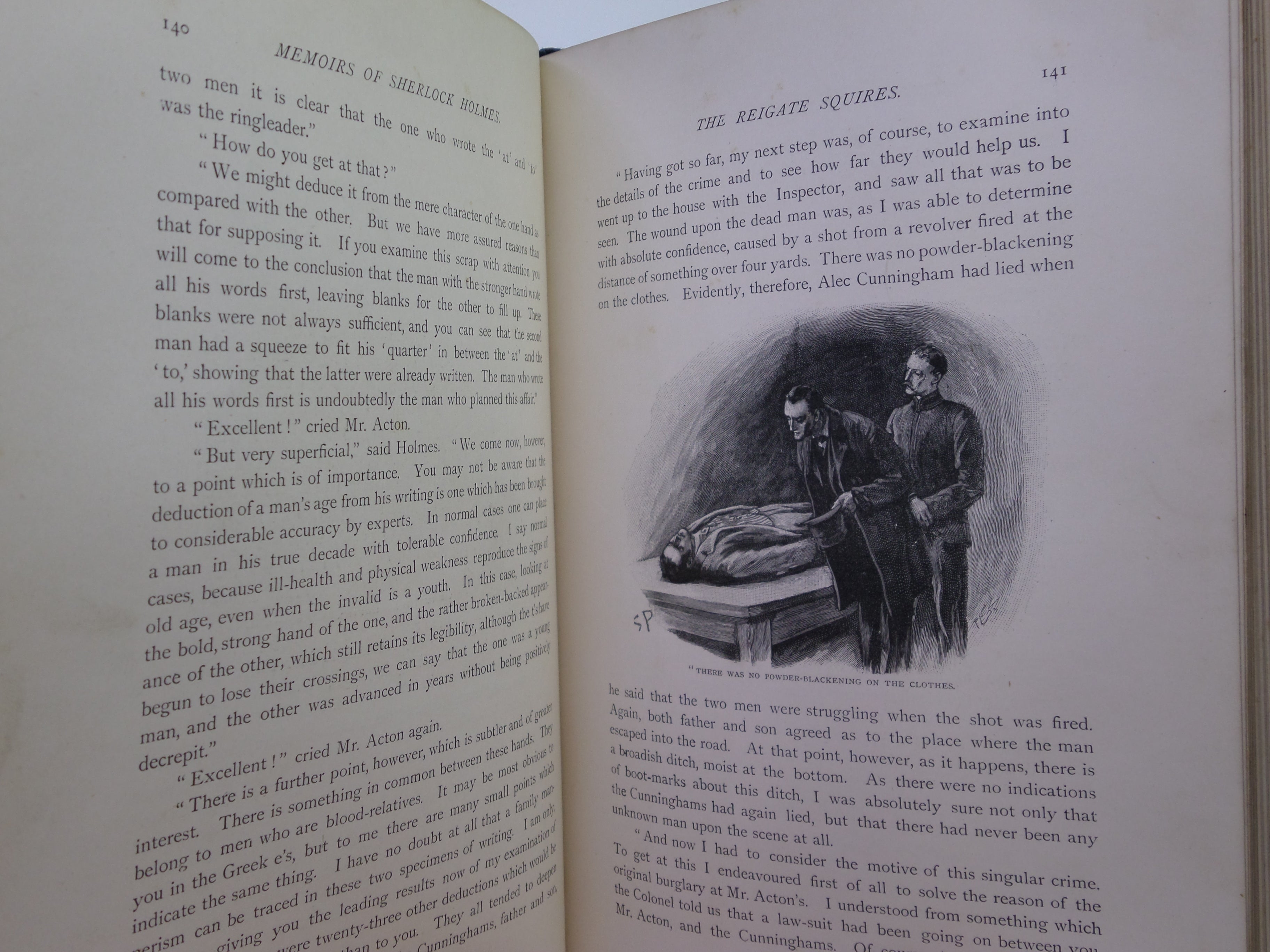 THE MEMOIRS OF SHERLOCK HOLMES BY ARTHUR CONAN DOYLE 1894 FIRST EDITION