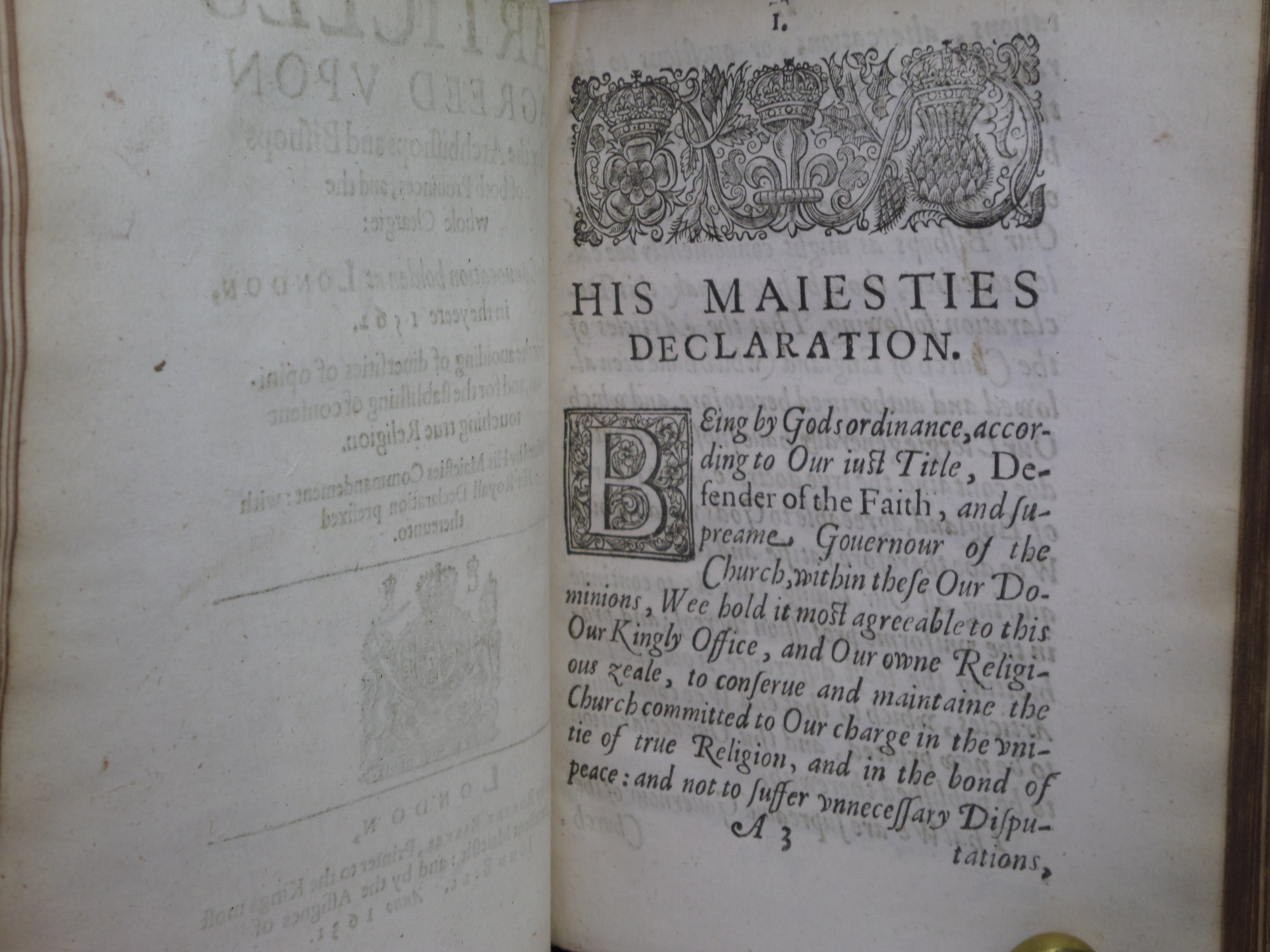RARE SAMMELBAND 17TH CENTURY RELIGIOUS WORKS, ECCLESIASTICAL ARTICLES, ORDERS...