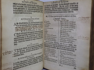 RARE SAMMELBAND 17TH CENTURY RELIGIOUS WORKS, ECCLESIASTICAL ARTICLES, ORDERS...