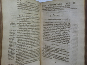 RARE SAMMELBAND 17TH CENTURY RELIGIOUS WORKS, ECCLESIASTICAL ARTICLES, ORDERS...