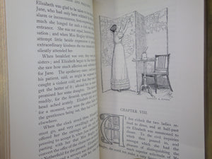 PRIDE AND PREJUDICE BY JANE AUSTEN 1895 PEACOCK EDITION FINELY BOUND BY TRUSLOVE & HANSON