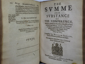 RARE SAMMELBAND 17TH CENTURY RELIGIOUS WORKS, ECCLESIASTICAL ARTICLES, ORDERS...