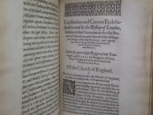 RARE SAMMELBAND 17TH CENTURY RELIGIOUS WORKS, ECCLESIASTICAL ARTICLES, ORDERS...