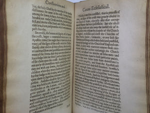 RARE SAMMELBAND 17TH CENTURY RELIGIOUS WORKS, ECCLESIASTICAL ARTICLES, ORDERS...