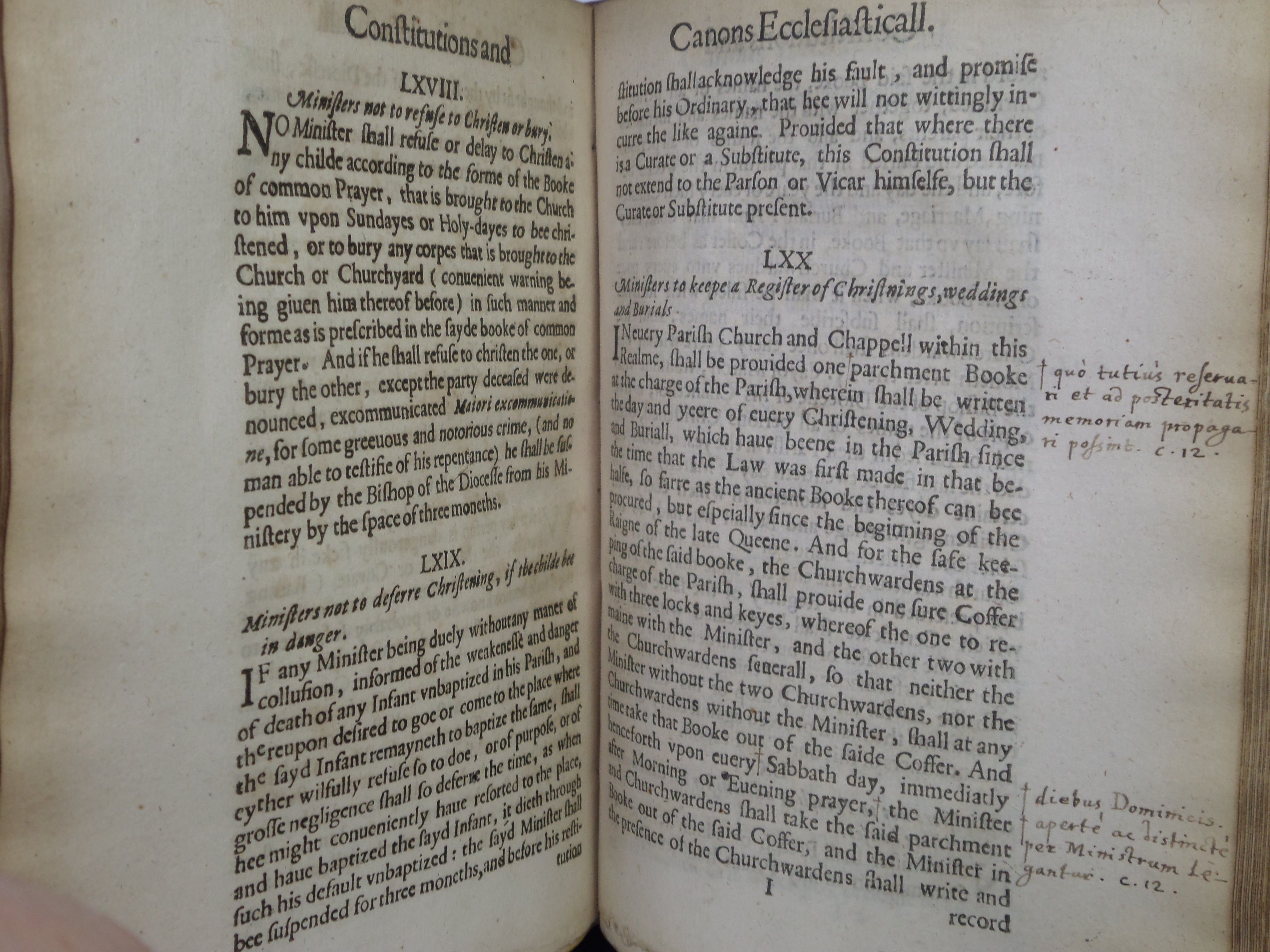 RARE SAMMELBAND 17TH CENTURY RELIGIOUS WORKS, ECCLESIASTICAL ARTICLES, ORDERS...