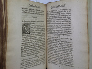 RARE SAMMELBAND 17TH CENTURY RELIGIOUS WORKS, ECCLESIASTICAL ARTICLES, ORDERS...