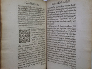 RARE SAMMELBAND 17TH CENTURY RELIGIOUS WORKS, ECCLESIASTICAL ARTICLES, ORDERS...