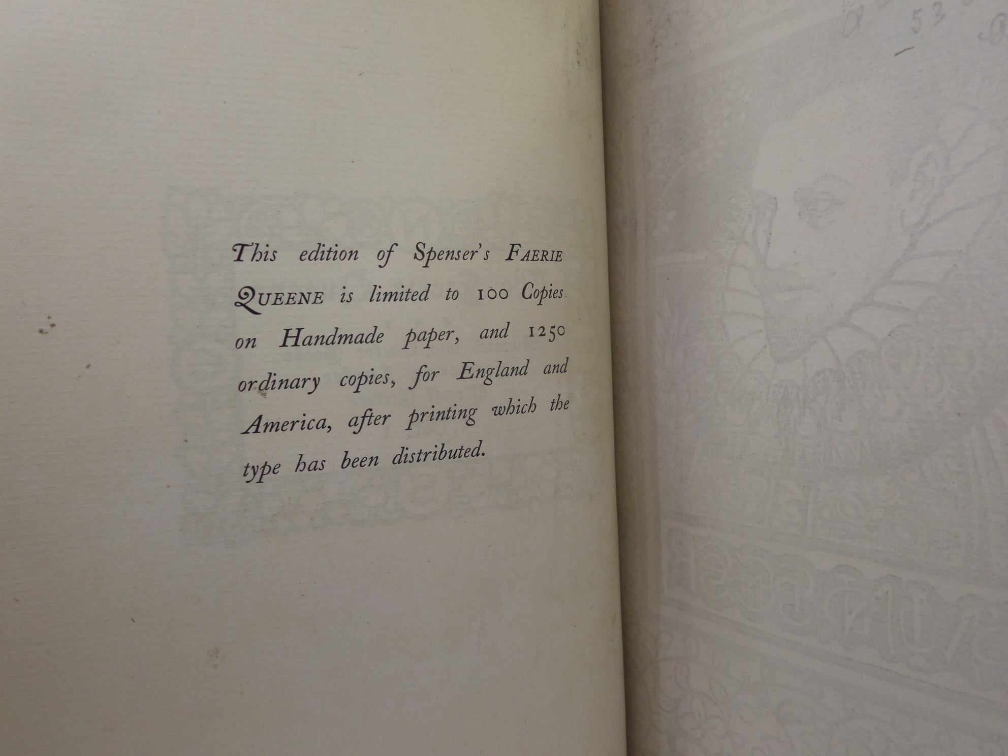 THE FAERIE QUEENE BY EDMUND SPENSER 1897 ILLUSTRATED BY LOUIS FAIRFAX-MUCKLEY, LIMITED EDITION IN TWO VOLS