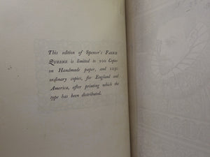 THE FAERIE QUEENE BY EDMUND SPENSER 1897 ILLUSTRATED BY LOUIS FAIRFAX-MUCKLEY, LIMITED EDITION IN TWO VOLS