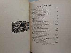 THE FAERIE QUEENE BY EDMUND SPENSER 1897 ILLUSTRATED BY LOUIS FAIRFAX-MUCKLEY, LIMITED EDITION IN TWO VOLS