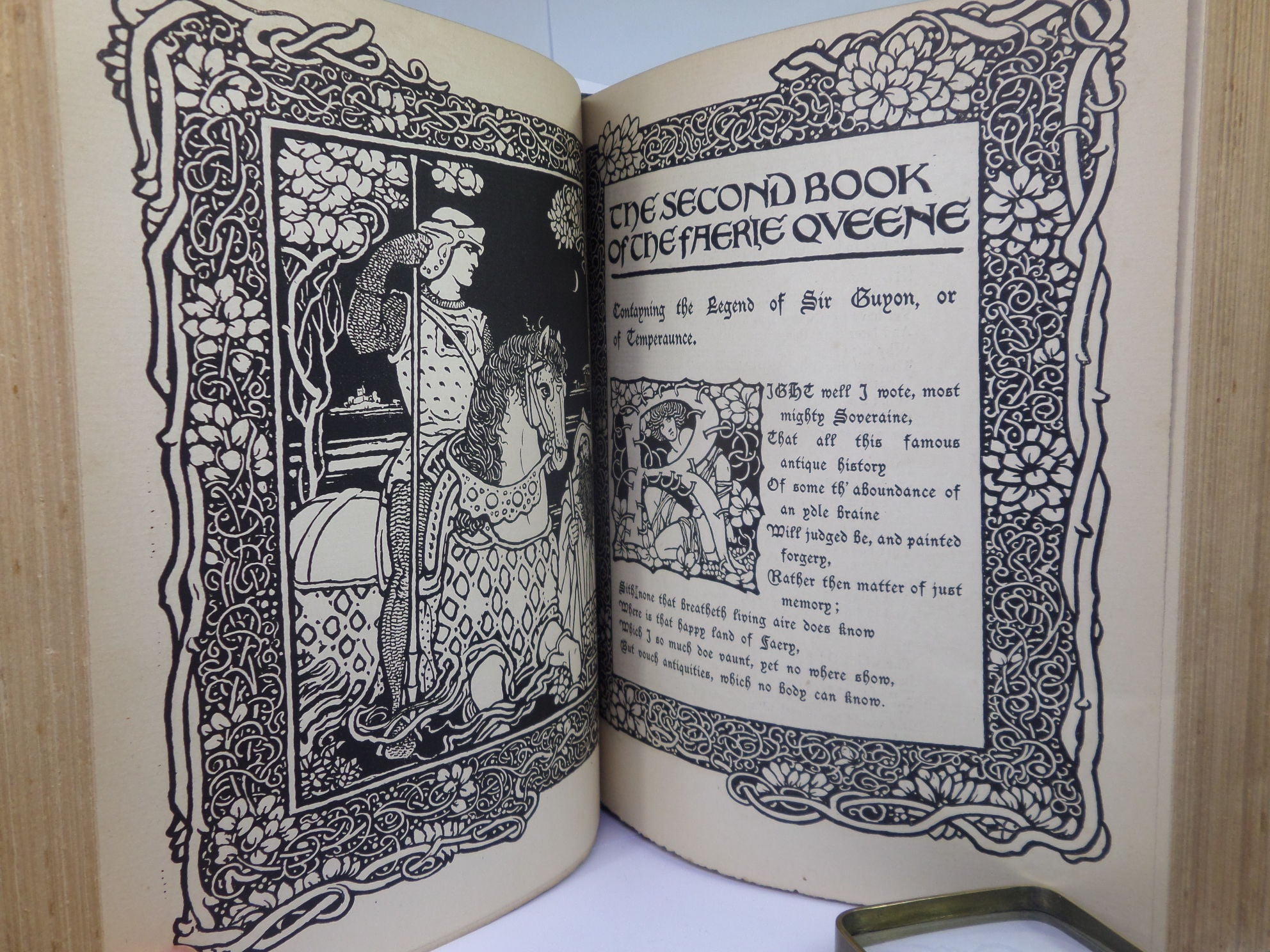 THE FAERIE QUEENE BY EDMUND SPENSER 1897 ILLUSTRATED BY LOVIS FAIRFAX-MUCKLEY, LIMITED EDITION IN TWO VOLS