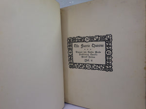 THE FAERIE QUEENE BY EDMUND SPENSER 1897 ILLUSTRATED BY LOUIS FAIRFAX-MUCKLEY, LIMITED EDITION IN TWO VOLS