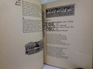 THE FAERIE QUEENE BY EDMUND SPENSER 1897 ILLUSTRATED BY LOUIS FAIRFAX-MUCKLEY, LIMITED EDITION IN TWO VOLS