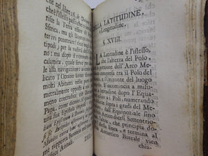 BREVE TRATTATO COSMOGRAFICO PER PASSARE CON FACILITÀ ALLO STUDIO DELLA GEOGRAFIA 1729 DIEGO VANNI