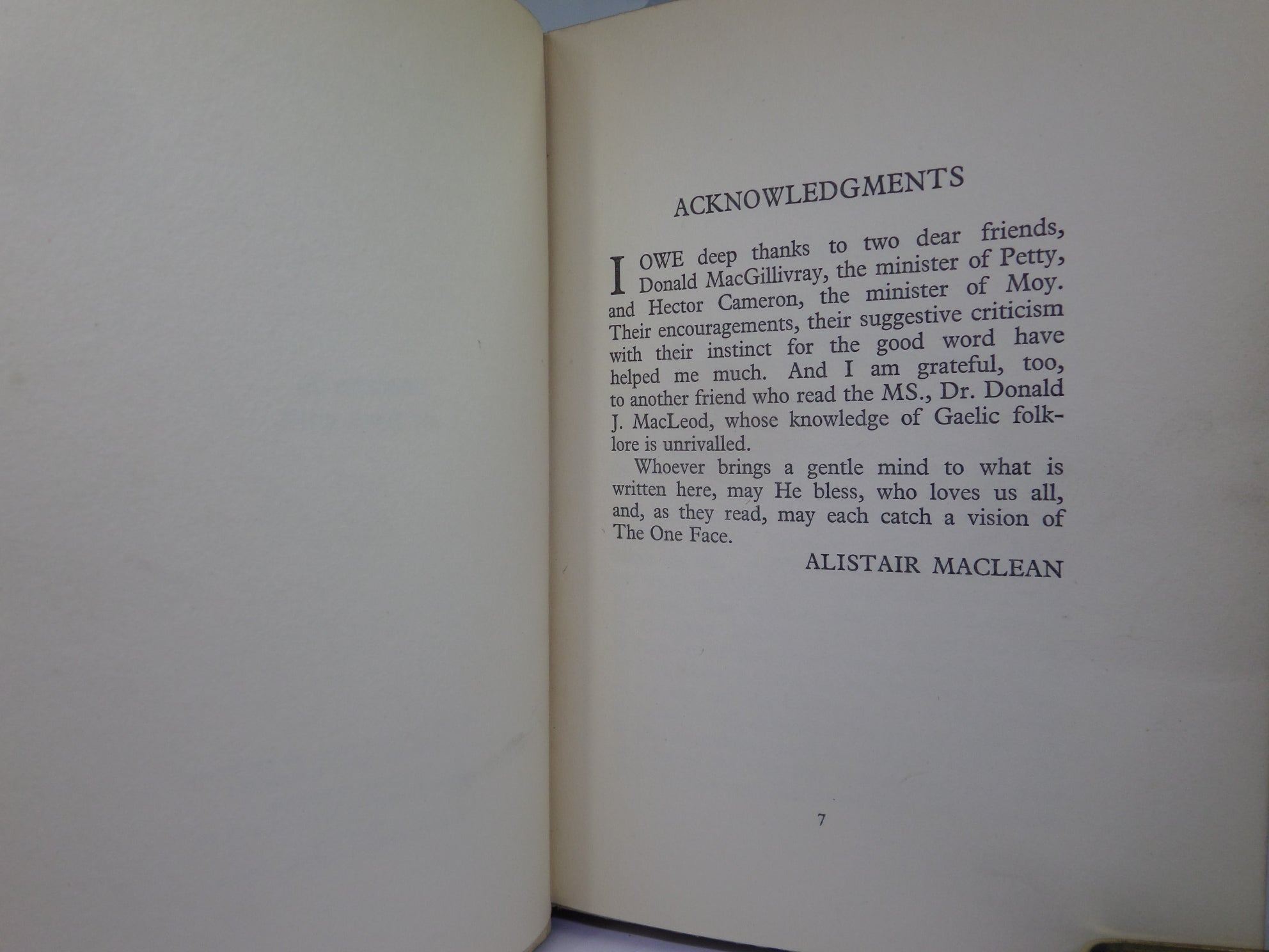 HEBRIDEAN ALTARS BY ALISTAIR MACLEAN 1937 FIRST EDITION