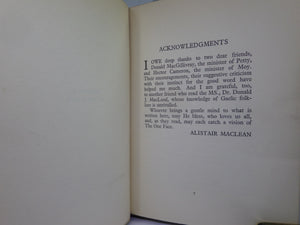 HEBRIDEAN ALTARS BY ALISTAIR MACLEAN 1937 FIRST EDITION