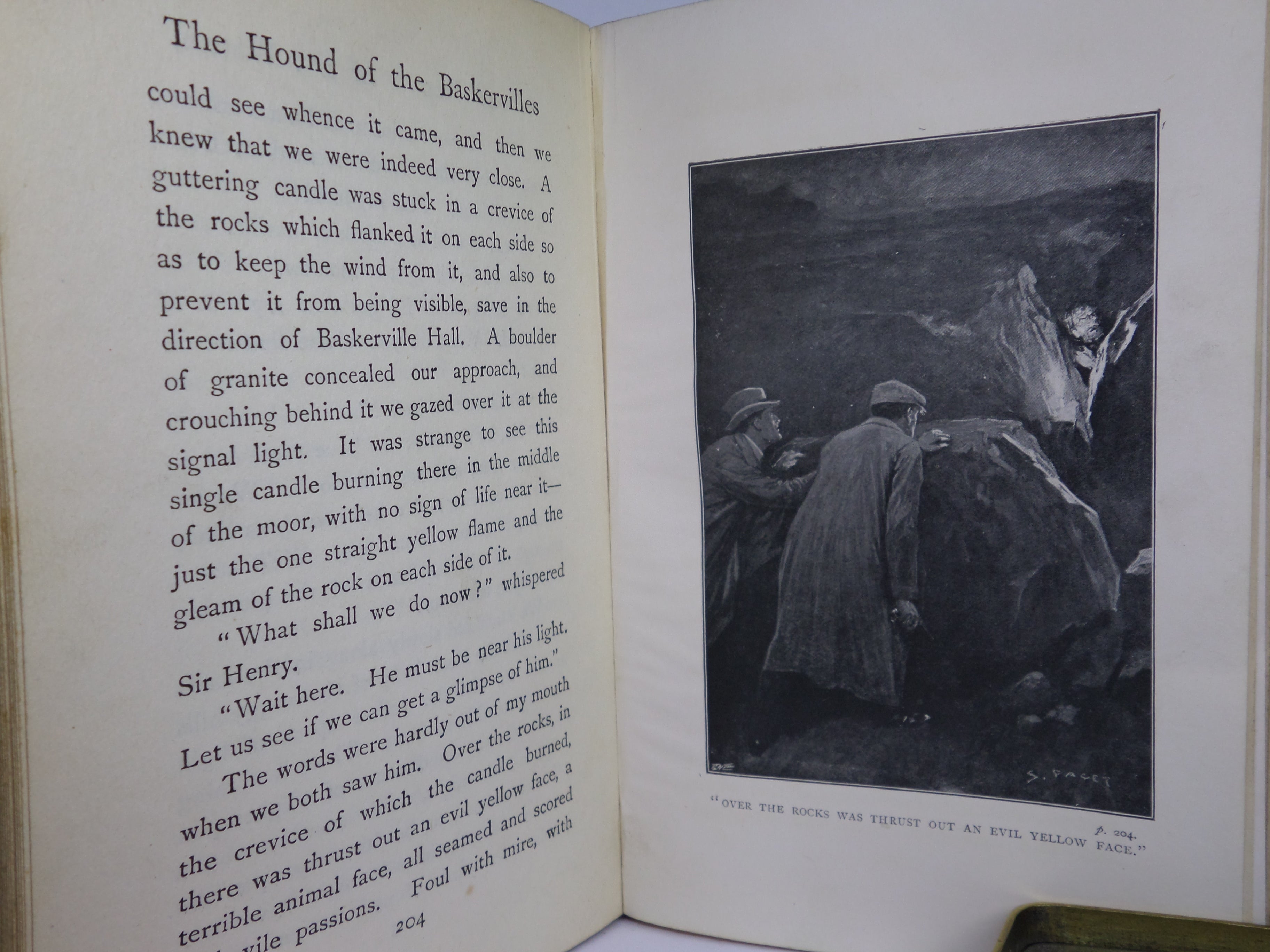 THE HOUND OF THE BASKERVILLES BY ARTHUR CONAN DOYLE 1902 FIRST EDITION