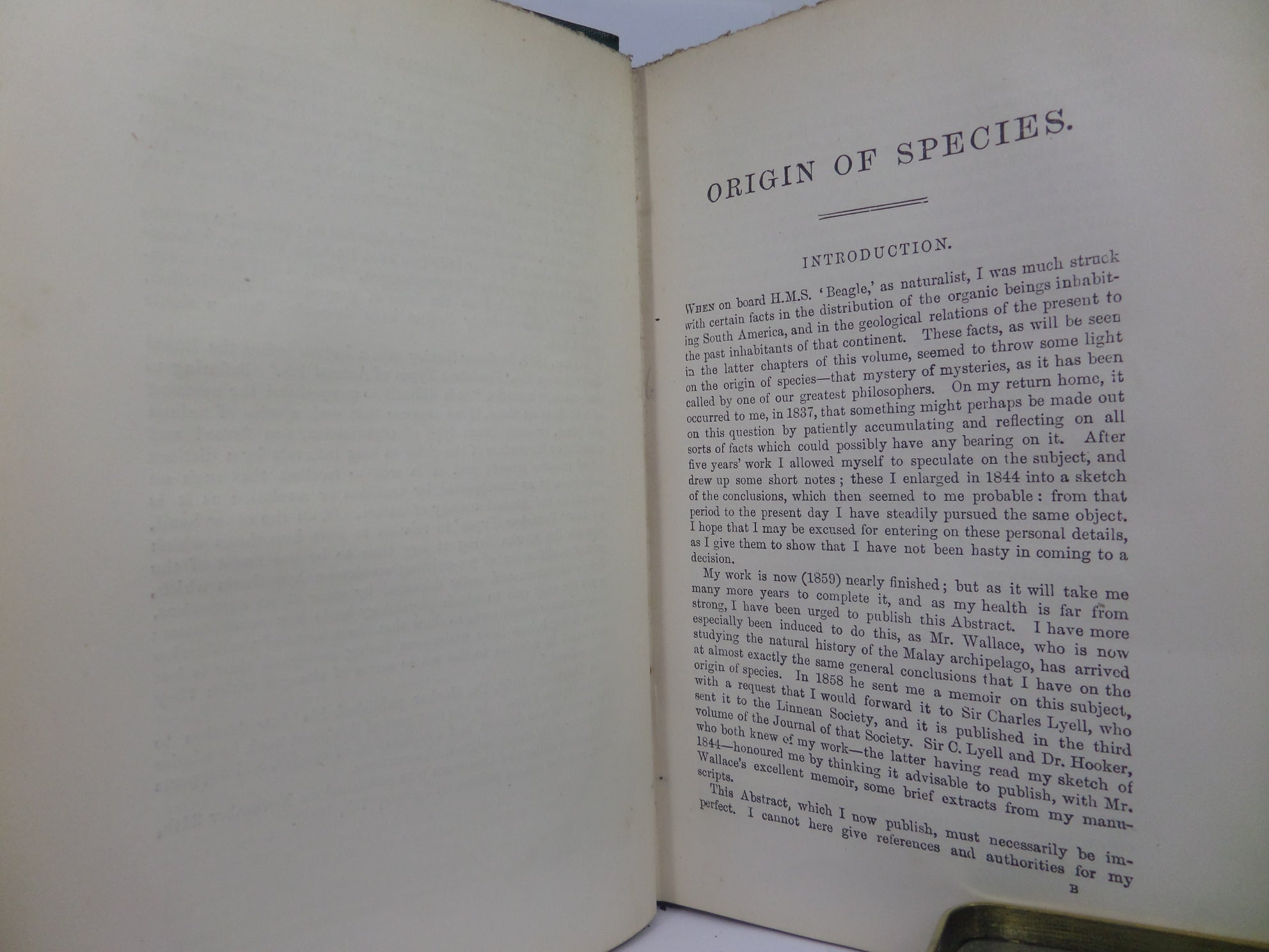 THE ORIGIN OF SPECIES BY MEANS OF NATURAL SELECTION BY CHARLES DARWIN 1882