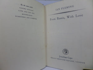 FROM RUSSIA, WITH LOVE BY IAN FLEMING 1957 FIRST EDITION
