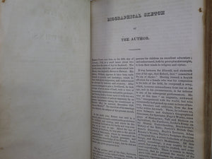 THE POETICAL WORKS OF ROBERT BURNS 1823 FINE LEATHER BINDING