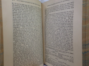 THE WEALTH OF NATIONS BY ADAM SMITH 1905 LEATHER BOUND