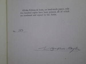 LEONARD CAMPBELL TAYLOR: HIS PLACE IN ART BY HERBERT FURST 1945 SIGNED EDITION