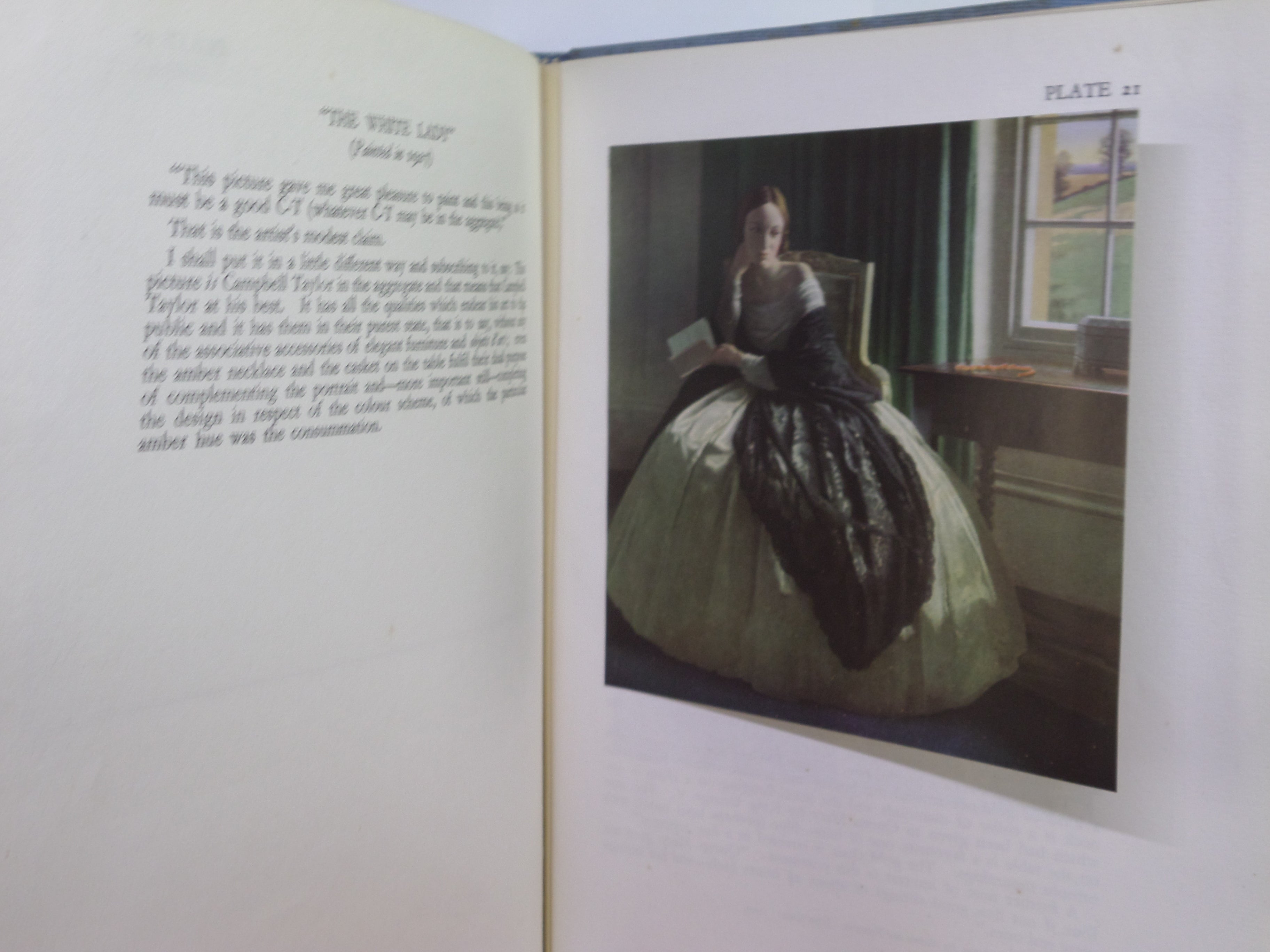LEONARD CAMPBELL TAYLOR: HIS PLACE IN ART BY HERBERT FURST 1945 SIGNED EDITION