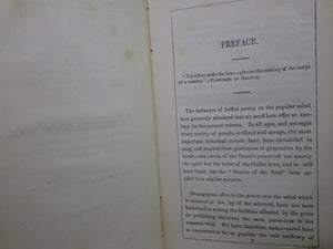 THE STANDARD ORANGE SONG BOOK: A COLLECTION OF LOYAL & CONSTITUTIONAL SONGS 1848 FIRST EDITION