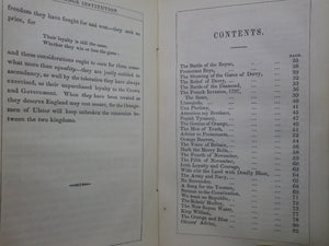 THE STANDARD ORANGE SONG BOOK: A COLLECTION OF LOYAL & CONSTITUTIONAL SONGS 1848 FIRST EDITION