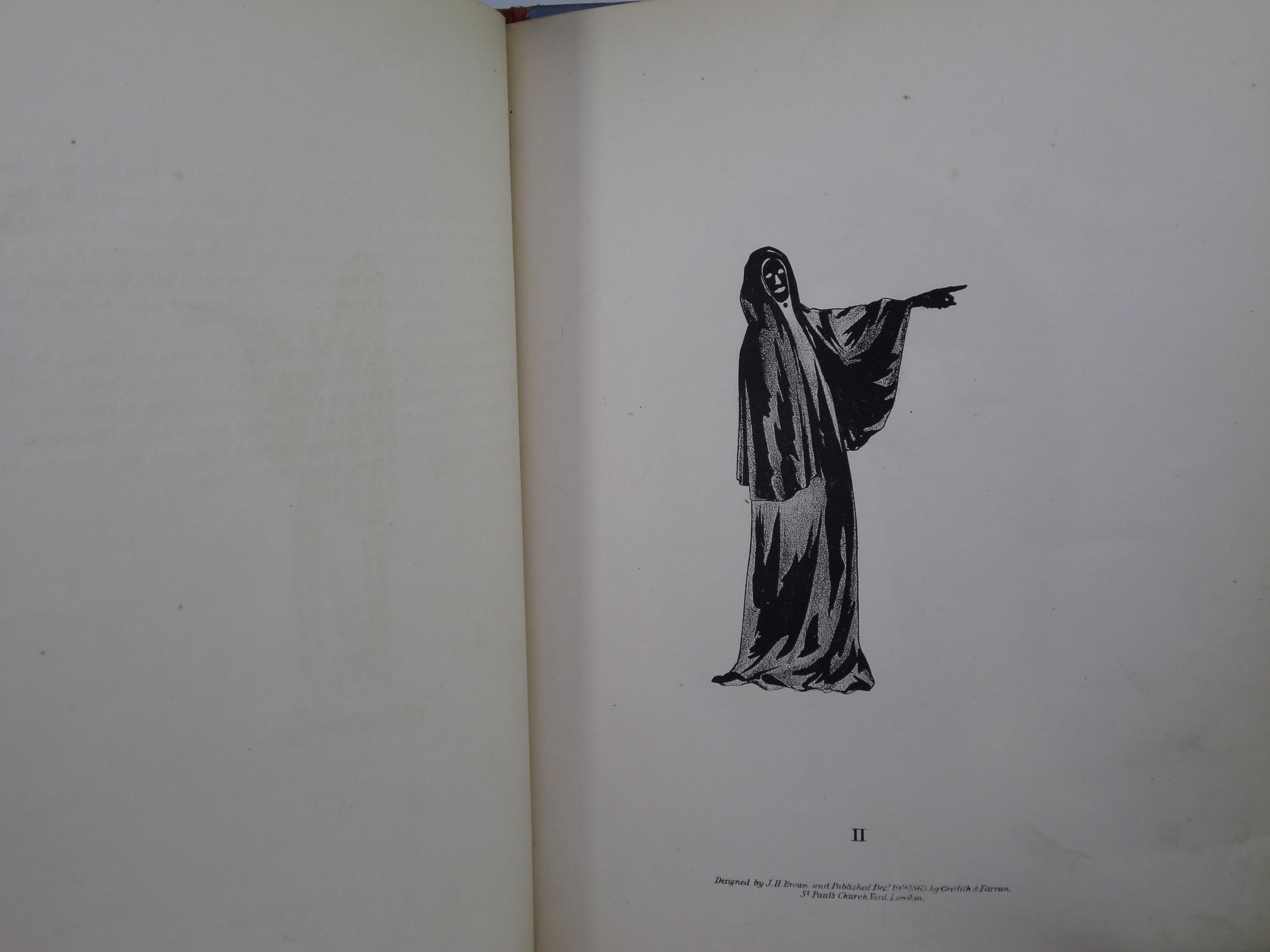 SPECTROPIA OR SURPRISING SPECTRAL ILLUSIONS SHOWING GHOSTS BY J.H. BROWN 1866