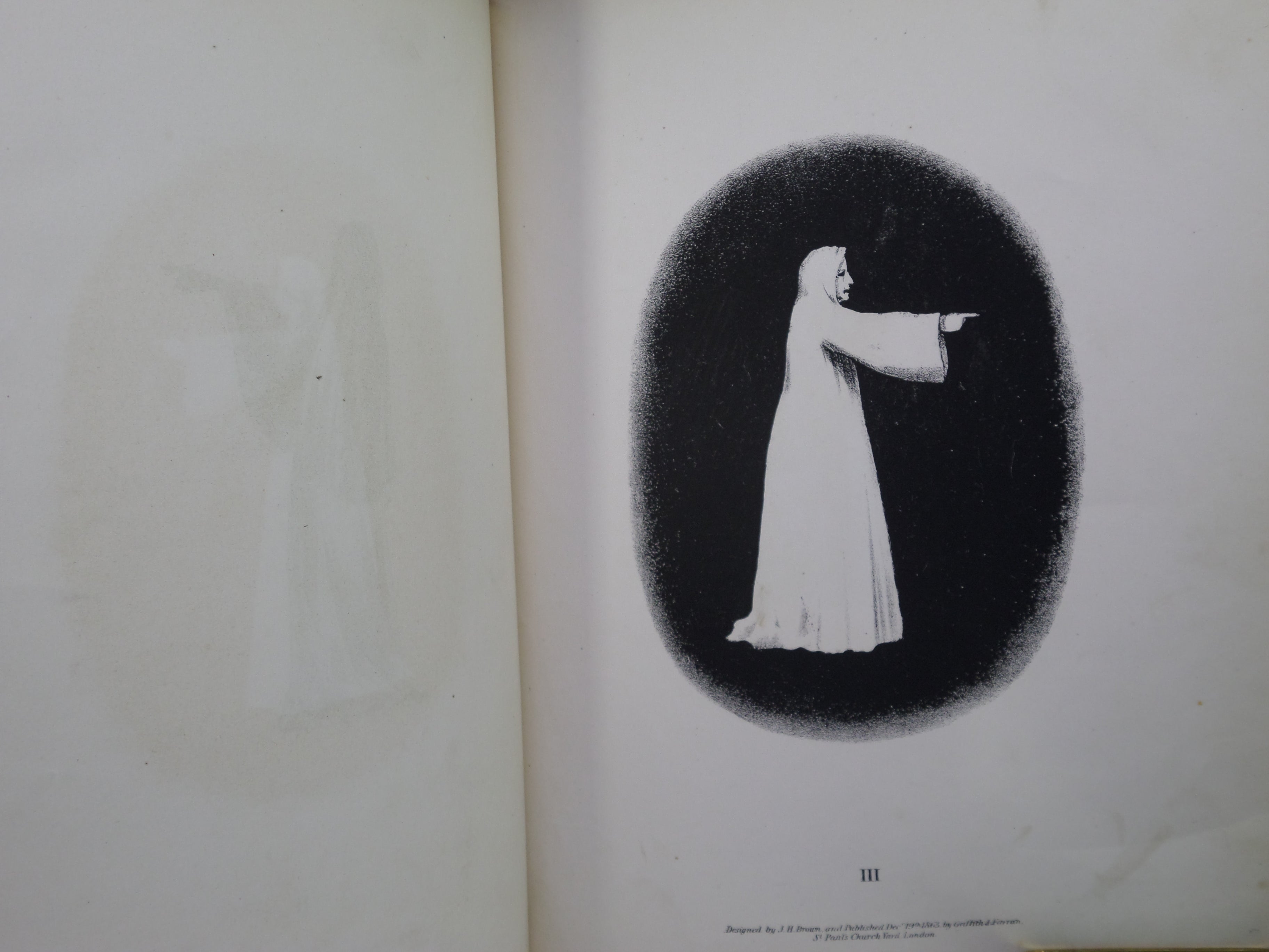 SPECTROPIA OR SURPRISING SPECTRAL ILLUSIONS SHOWING GHOSTS BY J.H. BROWN 1866