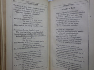 THE STANDARD ORANGE SONG BOOK: A COLLECTION OF LOYAL & CONSTITUTIONAL SONGS 1848 FIRST EDITION