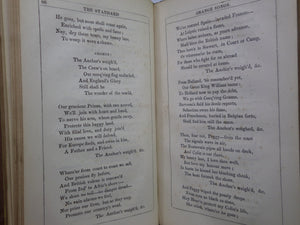 THE STANDARD ORANGE SONG BOOK: A COLLECTION OF LOYAL & CONSTITUTIONAL SONGS 1848 FIRST EDITION