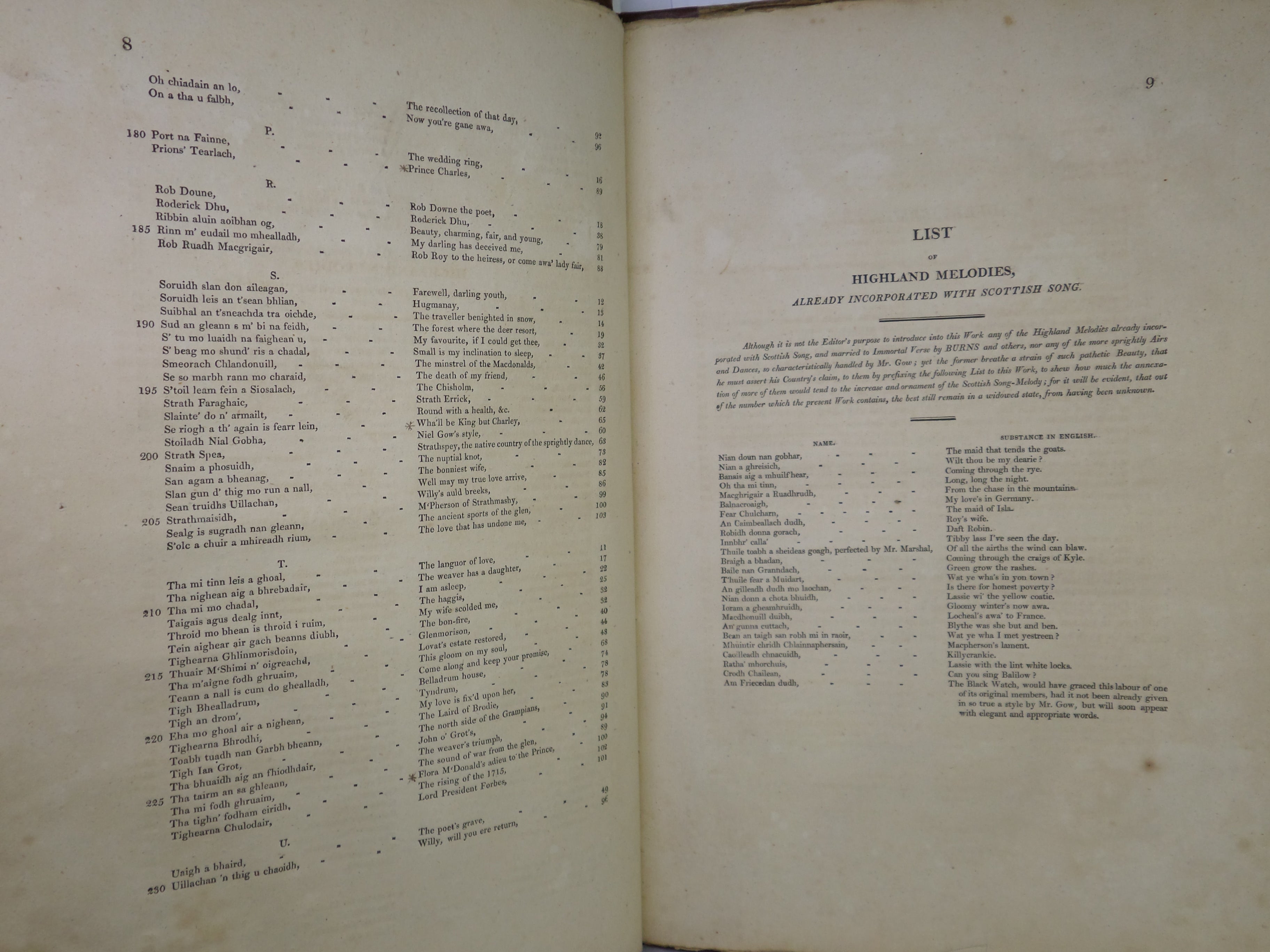 THE AIRS AND MELODIES PECULIAR TO THE HIGHLANDS OF SCOTLAND AND THE ISLES 1816 FIRST EDITION